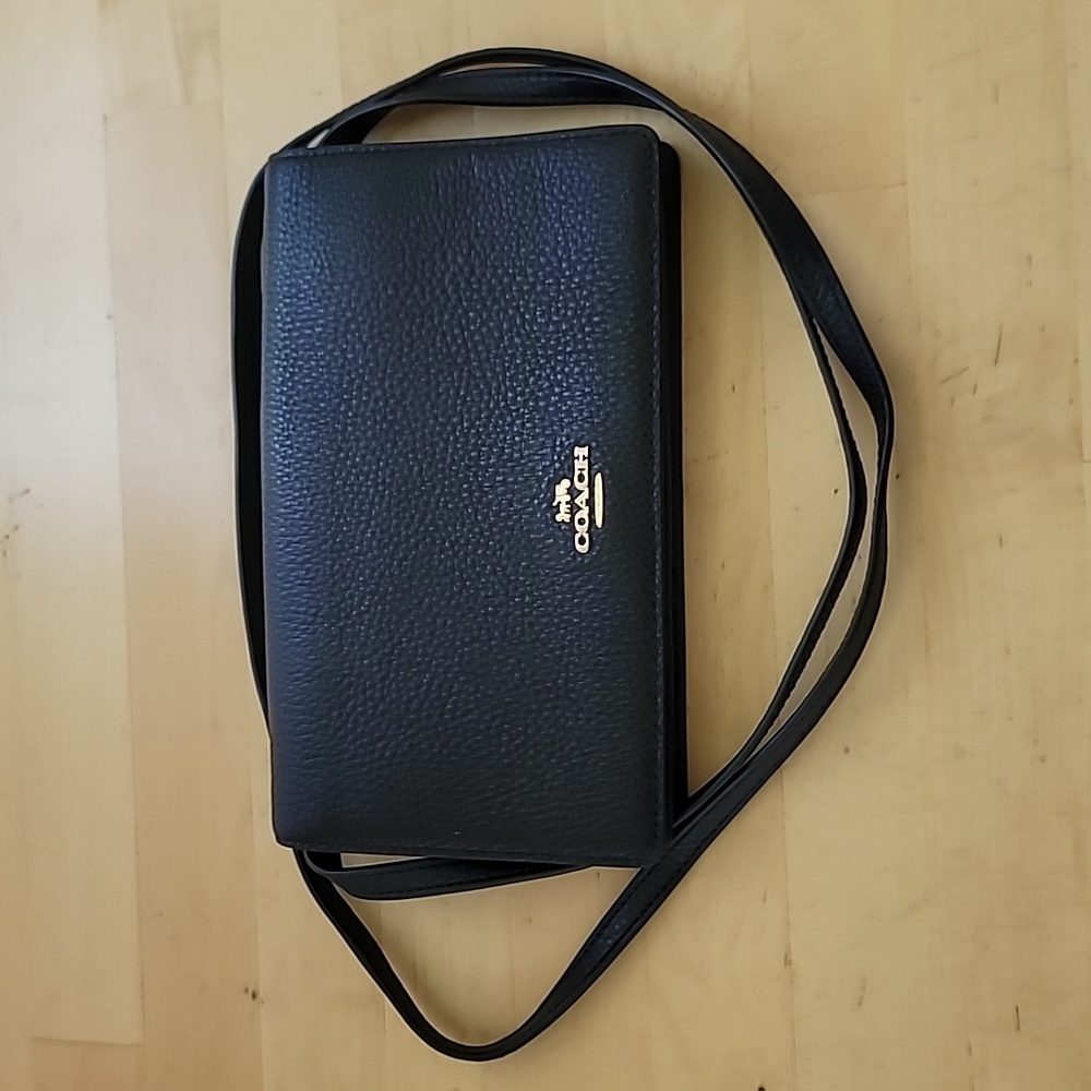 Coach Anna Foldover Clutch Crossbody